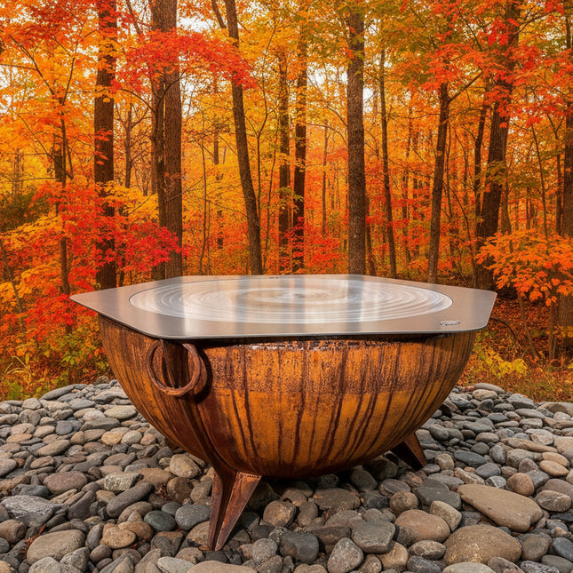 The Galaxy Hexagon Fire Pit Table