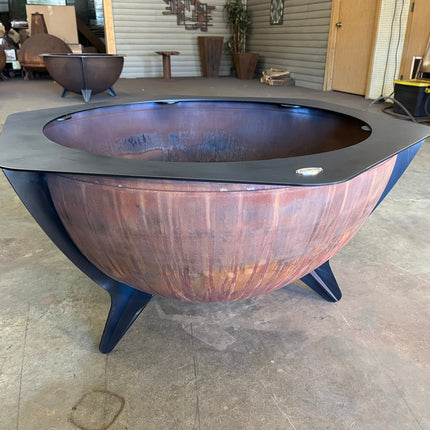 The Forge Ember 44 Inch Hex Ring Fire Pit