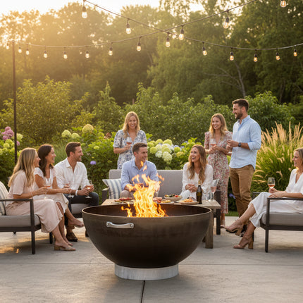 The Queens Cauldron Deep Fire Pit