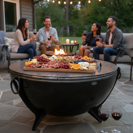 The Knights Cauldron Steel Fire Pit