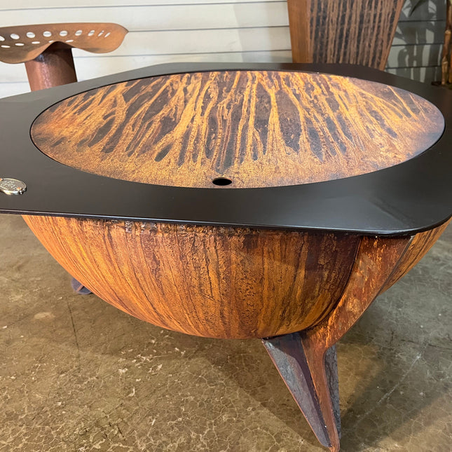 The Forge Ember 36 Inch Hex Ring Fire Pit