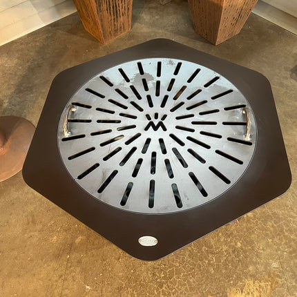 The Forge Ember 36 Inch Hex Ring Fire Pit