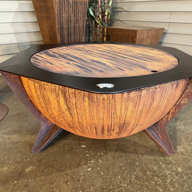 The Forge Ember 36 Inch Hex Ring Fire Pit