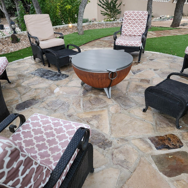 The Ozark Ember 37 Inch Fire Pit Table