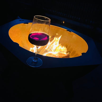 The Forge Ember 36 Inch Hex Ring Fire Pit