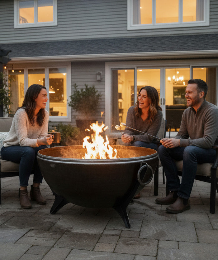 <h1><strong>Handcrafted Steel Fire Pits </strong></h1>