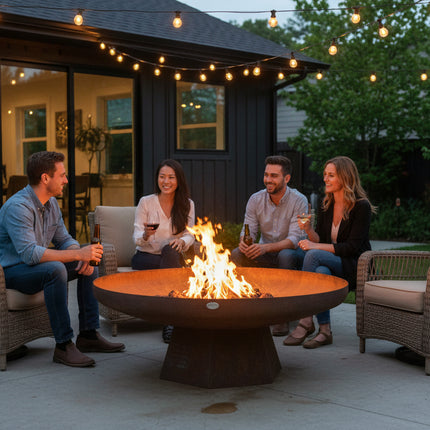 The Timberline: 48 Inch Steel Fire Pit