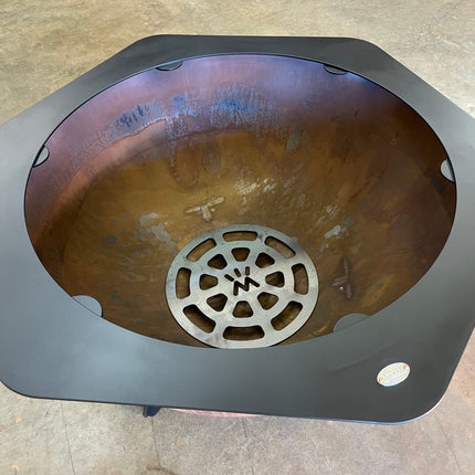 The Forge Ember 44 Inch Hex Ring Fire Pit