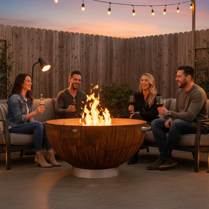 The Queens Cauldron Deep Fire Pit