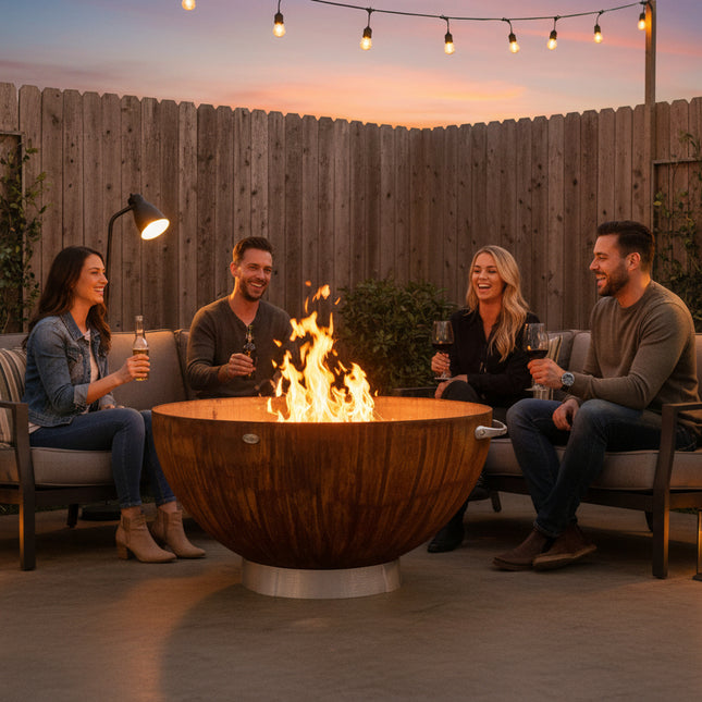 The Queens Cauldron Deep Fire Pit