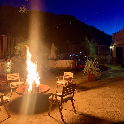 The Timberline: 42 Inch Steel Fire Pit