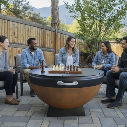 The Onyx Edge 37.5 Inch Fire Pit