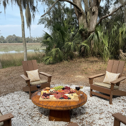 The Timberline: 42 Inch Steel Fire Pit